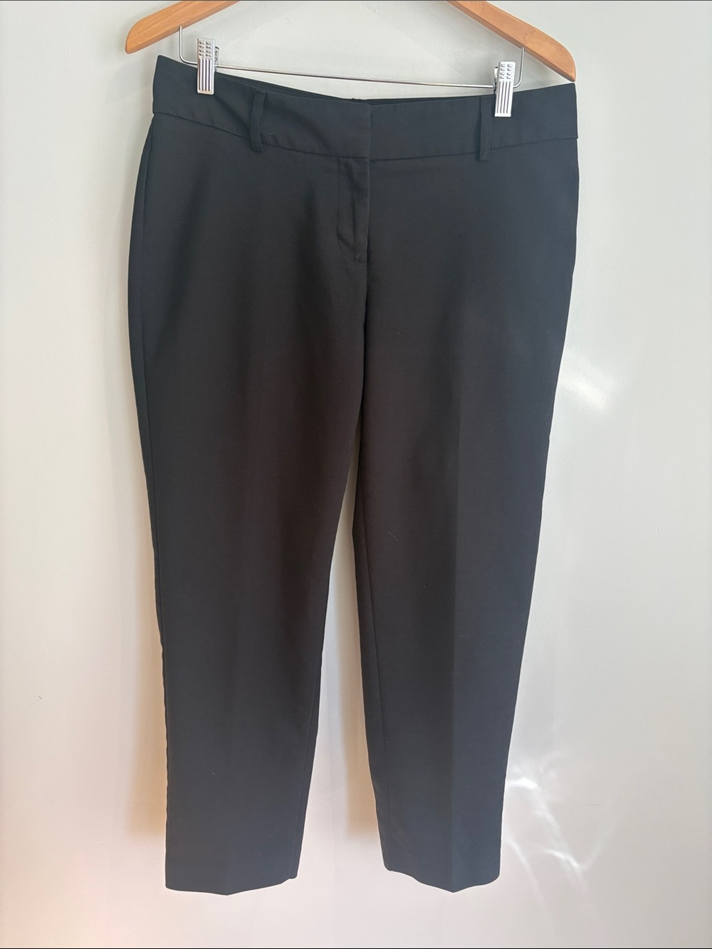 Black Label Tailored Black Ankle Dress Pants – Size XL